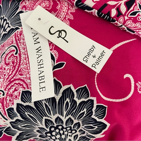 Shelby&Palmer bright pink midi dress size 8 new with tags - Picture 7 of 8